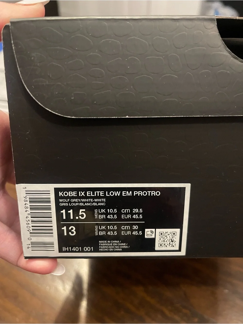 Nike Kobe IX Elite Low-Top EM Proto Basketball Shoes